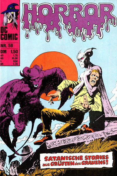 Cover for Horror (BSV - Williams, 1972 series) #58