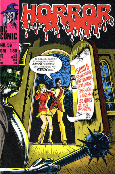 Cover for Horror (BSV - Williams, 1972 series) #59