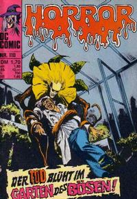 Cover for Horror (BSV - Williams, 1972 series) #110
