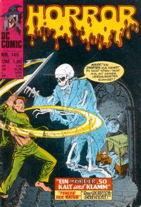 Cover Thumbnail for Horror (BSV - Williams, 1972 series) #140