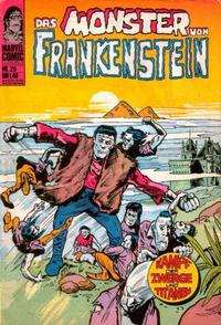 Cover Thumbnail for Das Monster von Frankenstein (BSV - Williams, 1974 series) #25