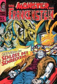 Cover Thumbnail for Das Monster von Frankenstein (BSV - Williams, 1974 series) #26