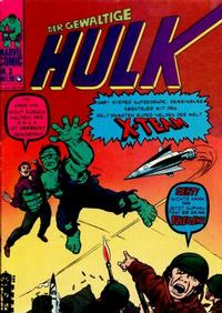 Cover Thumbnail for Hulk (BSV - Williams, 1974 series) #3
