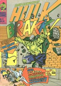 Cover Thumbnail for Hulk (BSV - Williams, 1974 series) #12
