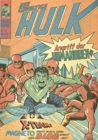 Cover Thumbnail for Hulk (BSV - Williams, 1974 series) #14