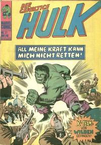 Cover Thumbnail for Hulk (BSV - Williams, 1974 series) #21