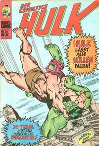 Cover Thumbnail for Hulk (BSV - Williams, 1974 series) #29
