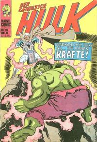 Cover Thumbnail for Hulk (BSV - Williams, 1974 series) #30
