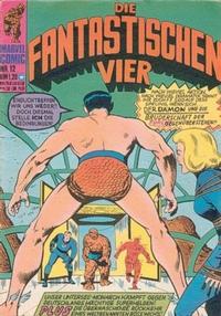 Cover Thumbnail for Die Fantastischen Vier (BSV - Williams, 1974 series) #12