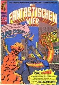 Cover Thumbnail for Die Fantastischen Vier (BSV - Williams, 1974 series) #16