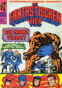 Cover Thumbnail for Die Fantastischen Vier (BSV - Williams, 1974 series) #38