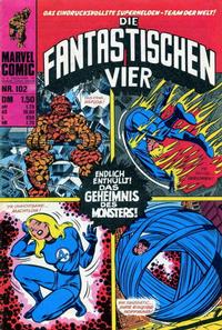 Cover Thumbnail for Die Fantastischen Vier (BSV - Williams, 1974 series) #102