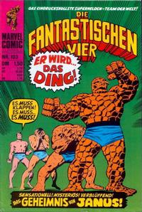 Cover Thumbnail for Die Fantastischen Vier (BSV - Williams, 1974 series) #103