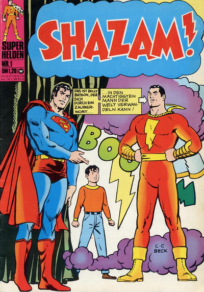 Cover for Shazam! (BSV - Williams, 1974 series) #1