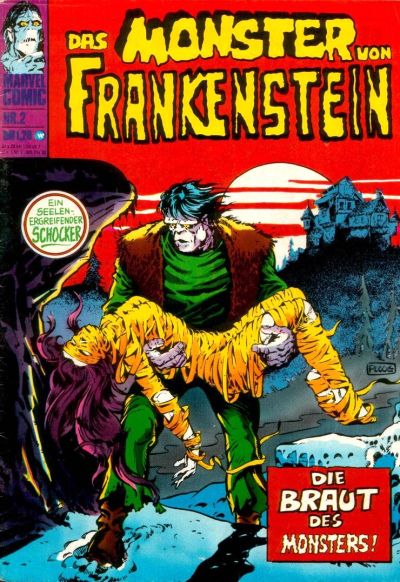 Cover for Das Monster von Frankenstein (BSV - Williams, 1974 series) #2