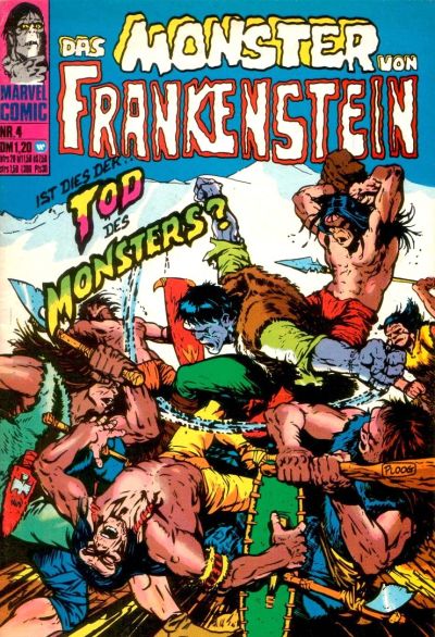 Cover for Das Monster von Frankenstein (BSV - Williams, 1974 series) #4