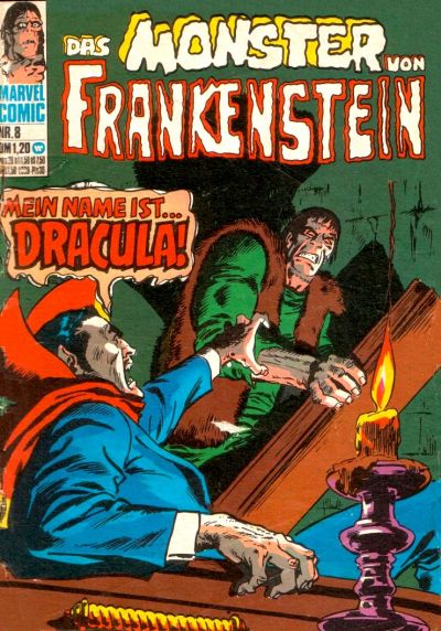 Cover for Das Monster von Frankenstein (BSV - Williams, 1974 series) #8