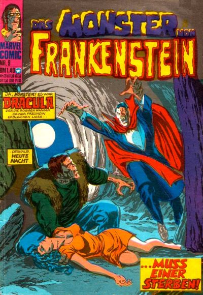 Cover for Das Monster von Frankenstein (BSV - Williams, 1974 series) #9