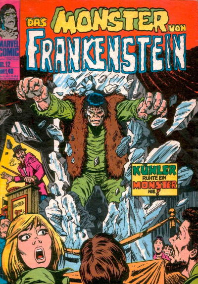 Cover for Das Monster von Frankenstein (BSV - Williams, 1974 series) #12