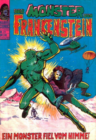 Cover for Das Monster von Frankenstein (BSV - Williams, 1974 series) #21