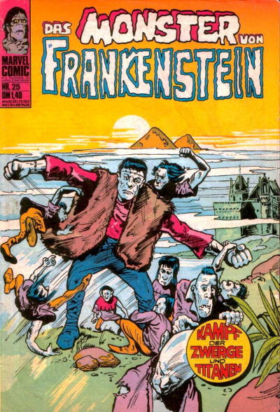Cover for Das Monster von Frankenstein (BSV - Williams, 1974 series) #25