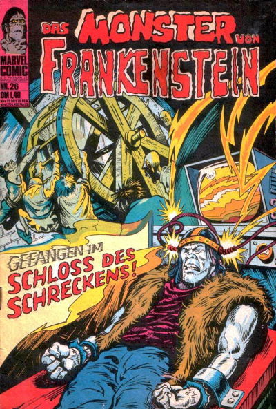 Cover for Das Monster von Frankenstein (BSV - Williams, 1974 series) #26