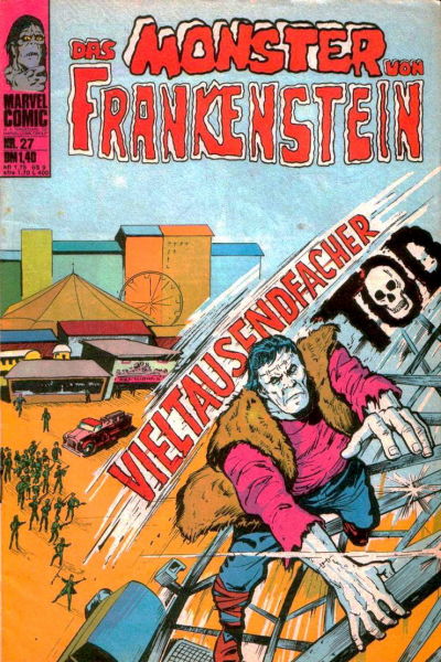 Cover for Das Monster von Frankenstein (BSV - Williams, 1974 series) #27