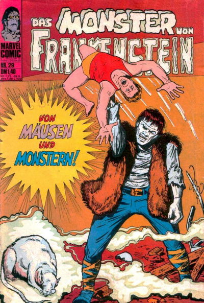 Cover for Das Monster von Frankenstein (BSV - Williams, 1974 series) #29
