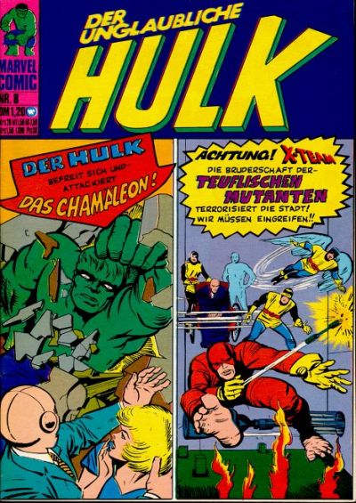 Cover for Hulk (BSV - Williams, 1974 series) #8