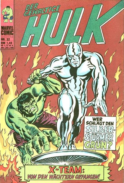 Cover for Hulk (BSV - Williams, 1974 series) #32