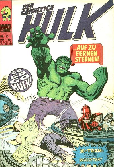 Cover for Hulk (BSV - Williams, 1974 series) #33