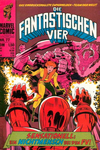 Cover for Die Fantastischen Vier (BSV - Williams, 1974 series) #77