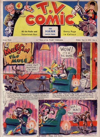 Cover for TV Comic (Polystyle Publications, 1951 series) #1