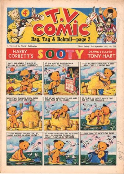 Cover for TV Comic (Polystyle Publications, 1951 series) #200