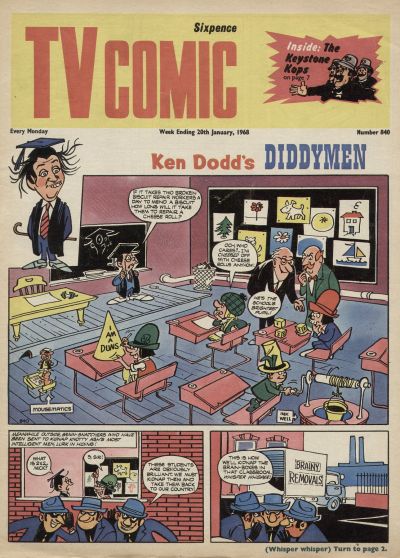 Cover for TV Comic (Polystyle Publications, 1951 series) #840