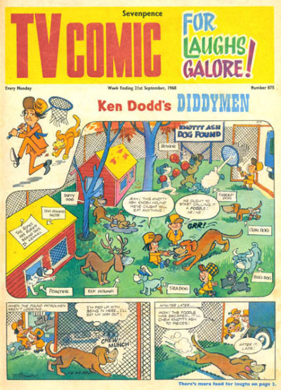 Cover for TV Comic (Polystyle Publications, 1951 series) #875