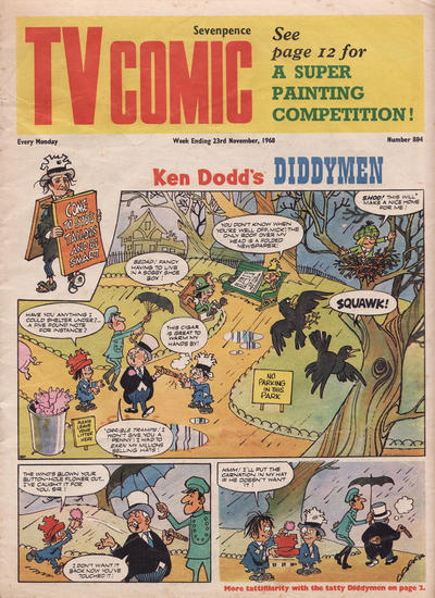 Cover for TV Comic (Polystyle Publications, 1951 series) #884