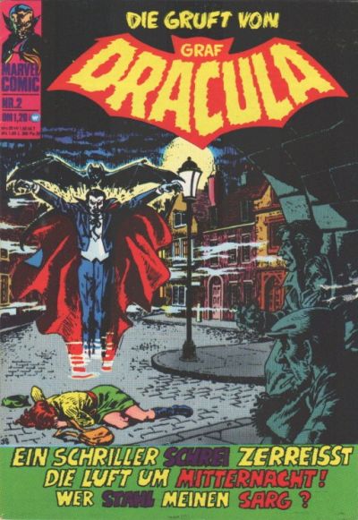 Cover for Die Gruft von Graf Dracula (BSV - Williams, 1974 series) #2