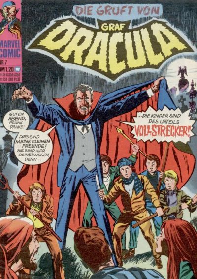 Cover for Die Gruft von Graf Dracula (BSV - Williams, 1974 series) #7