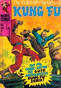 Cover Thumbnail for Die tödlichen Hände des Kung Fu (BSV - Williams, 1976 series) #5