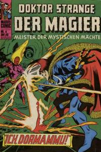 Cover for Doktor Strange der Magier (BSV - Williams, 1975 series) #4
