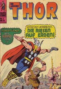 Cover Thumbnail for Thor (BSV - Williams, 1974 series) #22