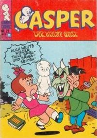 Cover Thumbnail for Casper der kleine Geist (BSV - Williams, 1973 series) #22