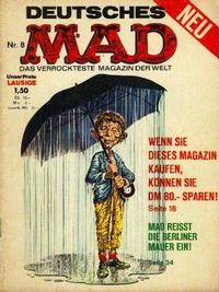 Cover Thumbnail for Mad (BSV - Williams, 1967 series) #8