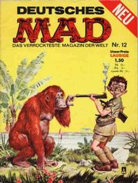Cover for Mad (BSV - Williams, 1967 series) #12