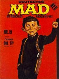 Cover for Mad (BSV - Williams, 1967 series) #19