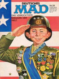 Cover Thumbnail for Mad (BSV - Williams, 1967 series) #28