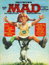 Cover Thumbnail for Mad (BSV - Williams, 1967 series) #37