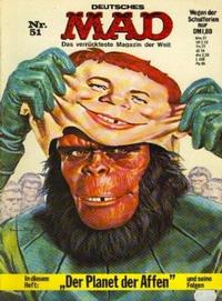 Cover for Mad (BSV - Williams, 1967 series) #51