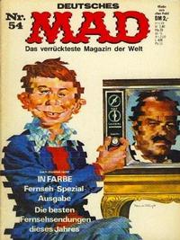 Cover for Mad (BSV - Williams, 1967 series) #54